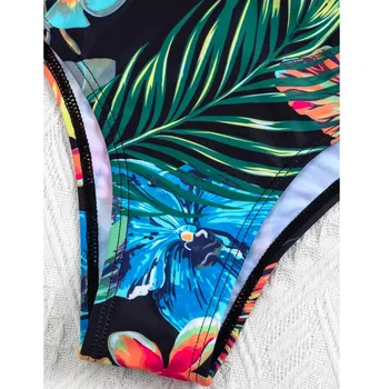 Suvel 2021 Naistele, Trükitud Bikiinid Push-Up (Polsterdatud Supelrõivad Ujumistrikoo Beachwear Set Tankini Supelrõivad naiste купальник пуш ап Naised