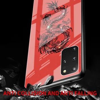 Draakon Jumala Muster Samsung Galaxy S20 FE S21 Pluss Klaas Telefoni Juhul S10 S9 S8 S10e Lisa 20 Ultra 10 Lite 9 Luksus Katab Kest