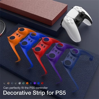 Eest PS5 Gamepad Dekoratiivsed Ribad Asendamine Shell Teenetemärgi Ribad PS5 DualSense Töötleja Juhtnuppu Tarvikud