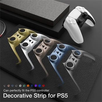 Eest PS5 Gamepad Dekoratiivsed Ribad Asendamine Shell Teenetemärgi Ribad PS5 DualSense Töötleja Juhtnuppu Tarvikud