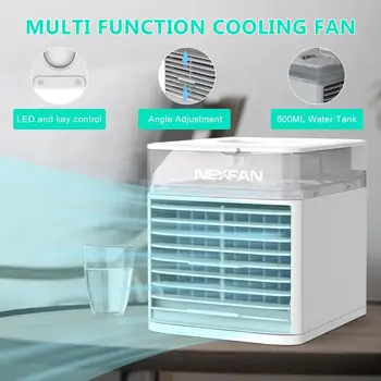 NexFan Ultra Air Cooler Kiire Jahutus-Konditsioneer Kaasaskantav jahutusventilaator Õli Hajuti Office Reisi Mini Fänn UV ja Standard