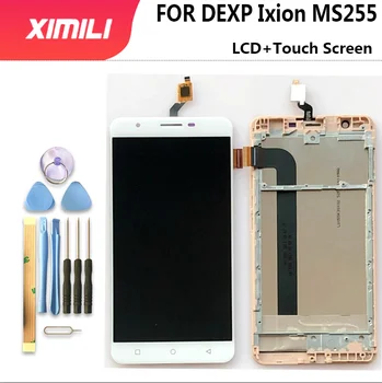 Uus Testitud DEXP Ixion MS255 LCD Display+Touch Screen Digitizer Assamblee Originaal LCD +Touch DEXP Ixion MS255 +Tööriistad