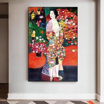 Kuulsa Maali Gustav Klimt Klassikaline Lõuendile Maali Poster ja Print Seina Art Pilt elutoa Seina Decor Cuadros