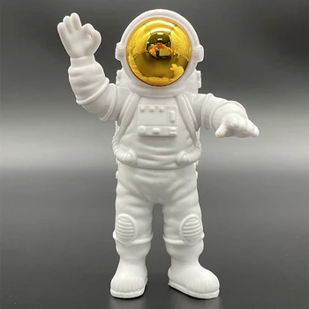 Kuum Astronaut Figuriin Reklaamist Spaceman Planeedi Kuju Skulptuurid Teenetemärgi Kodus, Kontoris Ornament