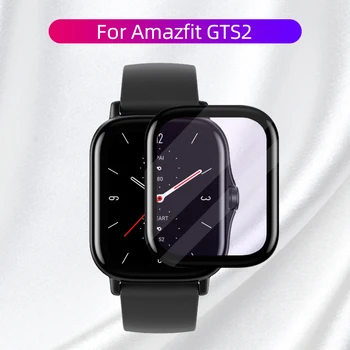 Pehme klaaskiud kaitsekile Kaas Amazfit GTS 2 Mini GTS2 GTS2e Piiripunkti S U Pro Smartwatch Screen Protector Juhul