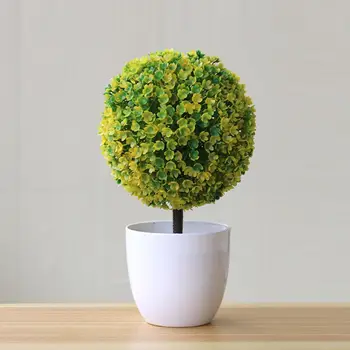 Kunstlik Bonsai Mitte-pleegib Plastikust Simulatsiooni Taimed, Lilled Decor Tabel