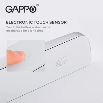 GAPPO Touch Automaatne Valamu Kraan Andur Mikser Kuum Külm Vesi Puuduta Juga Kaasaegne Disain Segisti Vannituppa