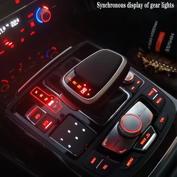 Audi a7 A3 A6 A1 Q3 SQ5 S5 S6S7 RS5RS4RS3RS6RS7 automaatne käik LEDlight Gear shift knob,shift light,Käigukasti nupp, mille backlight