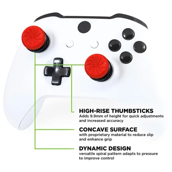 Pöidla Haaratsid Xbox ühe Töötleja FPS Thumbstick Kate Juhtnuppu Extender Caps xbox seeria x tarvikud Gamepad