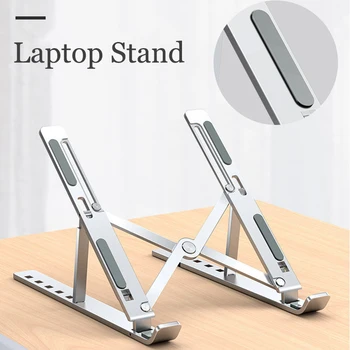 Kokkuklapitavad Laptop Stand Non-slip Reguleeritav Sülearvuti Omanik Sülearvuti Seista Macbook Pro Air iPad Pro DELL Sülearvuti HP