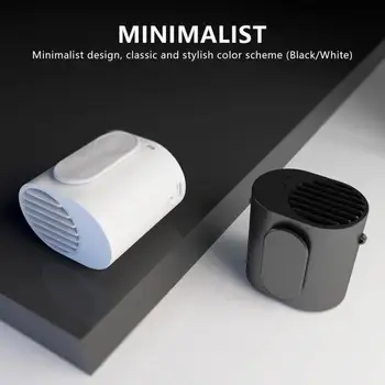 Tugev Võim Talje Rippuvad Mini Fan-USB-Laadige Kaasaskantav Taskulamp Fänn 9600 Milliampere Multifunktsionaalne Fänn Väljas Töötamine