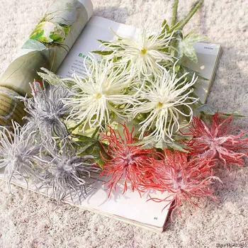 UUS võltsitud tehase branch fleur artificielle plastikust tehislilled pulm jõuluehe flores artificiales