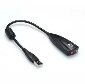 Scheda Audio USB Esterna 7.1 Adattatore 5HV2 Da USB 3D-CH Audio Audio Antimagnetico Cuffia Microfono Jack Da 3,5 mm PC Port