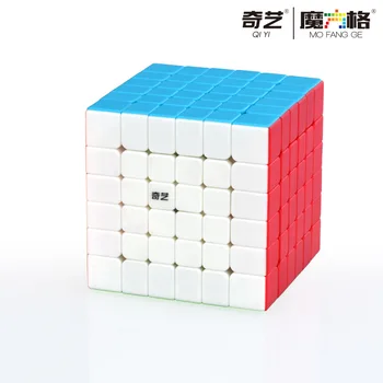 Qiyi Qifan S 6x6x6 Magic Speed Cube Stickerless Professionaalne Mofangge 6x6 Puzzle Kuubikud Haridus-Antistress Mänguasjad Lastele