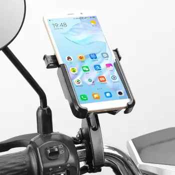2021 Gravity Kaugseire Alumiiniumist Jalgratta Mobiiltelefoni Bracket Jalgratta Telefon Mount 360°kohanemise Bicycle Telefon Hoidja