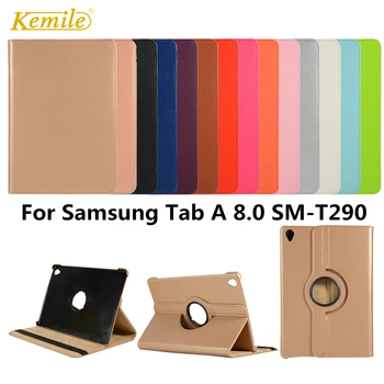 360 kraadise pöörde Puhul Samsung Galaxy Tab 8.0 SM-T290 T295 2019 Nahast Seista Kate Galaxy Tab 8