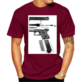 Mafioso Meeste Likvideeritud Lühikese Varrukaga T-Särk Must Tee Tattoo Guns Riided App Uus Naljakas Tee Särk