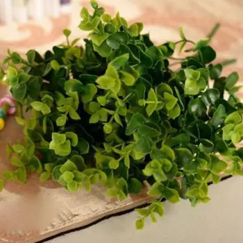 Eukalüpt Plastikust Kunstlik Taime Lehed Roheline Muru Kaua Väljas Võltsitud DIY Lille Aed Väljas Kaunistamiseks Suur Hiina