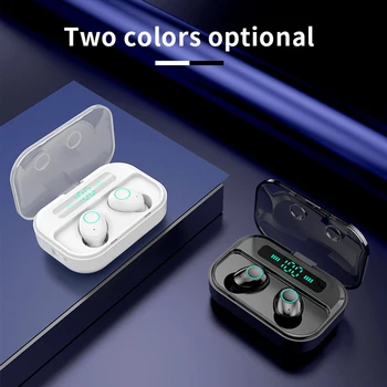 Savioke M7 Traadita Kõrvaklapid Bluetooth-5.0 Earbuds Mic HD kõnede HIFI Sport Peakomplekti laadimine KAST tasuta nutitelefoni