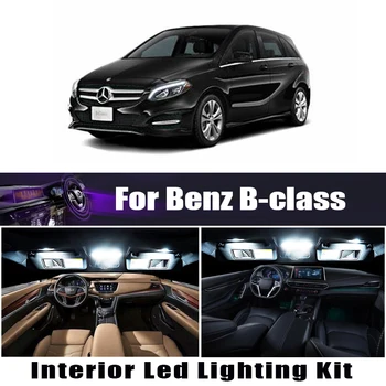 Mõeldud Mercedes Benz B-klassi W245 W246 2005-2018 Sõiduki LED Interjööri Dome Kaart Edevus Pagasiruumi Footwells Light Kit Canbus