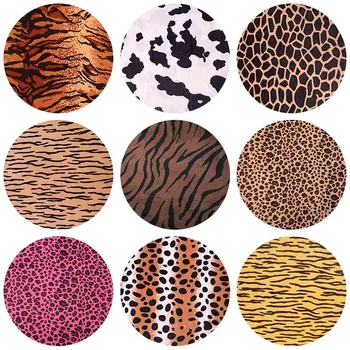 Loomade Prindi Lühike Palus Kangas Tiiger Leopard Triibuline Sebra Mustriga Riie DIY Rõivas Mänguasi Padi, Vaip Dekoratiivsed Kangad