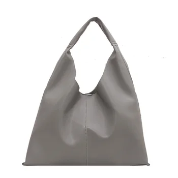 Uus Suure Mahutavusega (Solid Color PU Nahast õlakott Naistele 2021 Elegantsed Naiste Käekotid Reisi Totes Lady Fashion bags