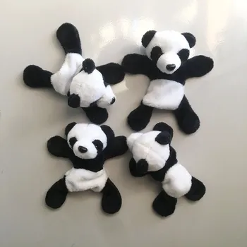 1tk Armas Pehme Palus Panda Külmkapp Magnet Külmik Kleebis Karikatuurid Decal Kingitus Suveniiride Home Decor Köök Tarvikud