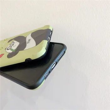 Karikatuurid Armas panda soft case for iphone mini 12 11 pro x xs max xr 8 7 plus SE 2 silikoon telefoni kate Anime Joker coque fundas