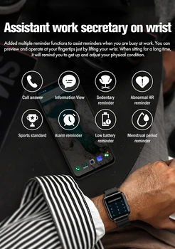 Smart Watch Mehed Naised Sport Kell, Südame Löögisagedus, vererõhk, Jälgida P8 Smartwatch Apple vaadata IOS Android vaadata