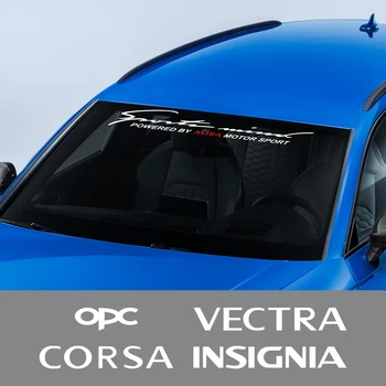 Sest Opel Astra j h k Corsa d e Sümboolika Mokka Vectra OPC Auto Taga esiklaasi Kleebis Auto Stiil Kaunistamise Tarvikud