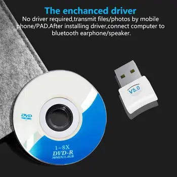 Arvuti USB-Bluetooth Adapter 5.0 USB Desktop Wireless WiFi Audio Vastuvõtja, Saatja Dongle Arvuti PC Hiirt, Aux Audio
