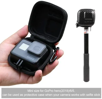 Mini Ladustamise Puhul Gopro Hero kandekott Gopro 8 7 6 5 Sjcam sj4000/5000/6000 Xiaoyi Action Kaamera Universal Storage Box