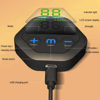 Electrostimulation Kõhu Lihaste Stimulaator EMS Abs Koju Jõusaali Treener Lihased Tooner USB Laetud Kasutada Fitness-Varustus