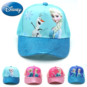 Disney Baby Tüdrukud, Mütsid Summer Cartoon Külmutatud Elsa Mustriga Mütsid Puuvillane Kevad Baseball Caps Lapsed Snapback Poiste, Tüdrukute Hip-Hop Mütsid
