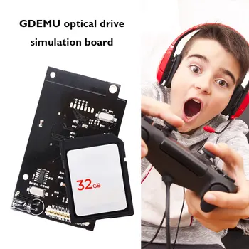GDEMU Optiline seade Simulatsiooni Juhatuse Asendaja SEGA Dreamcast SM GDI CDI Mängukonsool Vaba Kõvaketta koos 32GB SD