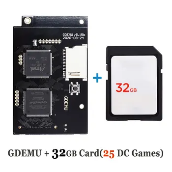 GDEMU Optiline seade Simulatsiooni Juhatuse Asendaja SEGA Dreamcast SM GDI CDI Mängukonsool Vaba Kõvaketta koos 32GB SD
