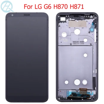 Algne G6 LCD LG G6 Ekraan Raam Puutetundlik 5.7