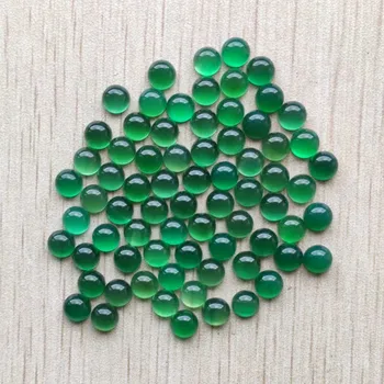 Hulgi-50tk/palju moe hea kvaliteediga looduslik roheline onyx ring cab kivi ümber 6mm helmed ehete tegemine, tasuta shipping