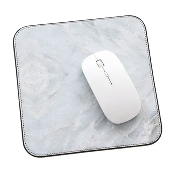 Vococal 20x20cm Universaalne Marmor Seeria Non-slip PU Nahk Gaming Mouse Pad Matt Mousepad Kooli Asukoht Arvuti Sülearvuti