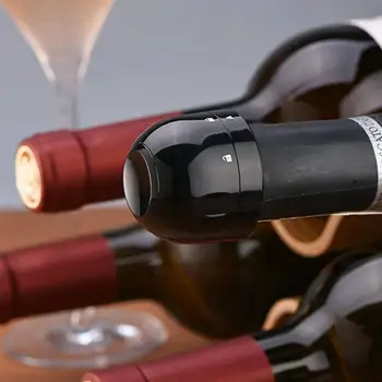 Silikoon Suletud Šampanja Korgi 1tk Vaakumis, Punase Veini Pudeli Kork Suletakse Vaakum Hülgelaev Veini Korgiga Värske Vein Valdaja Köök Ba