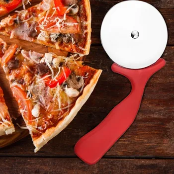 Uus Roostevaba Terasest Pizza Ühe Ratta Katkesta Vahendid Leibkonna Pizza Nuga Kook Vahendid Vahvel Küpsised