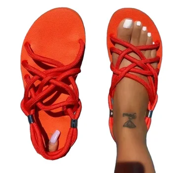 2021 suvel uued naiste kingad korter sandaalid naiste suu tahked värvi välimine kanda casual fashion shoes