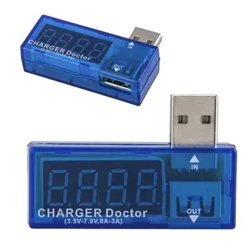 Kaasaskantav Digitaalne Mobile Power Laadimiseks Micro-USB-Praegune Pinge Tester Praktiline Mini Praegune Pinge Detektor Test, Laadija