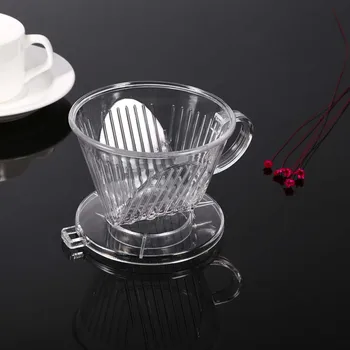 1Pcs Reusable Coffee Capsule Plastic Refillable Filters Espresso Cup Fit for Coffee Maker Cone Drip Dripper Brewer Holder