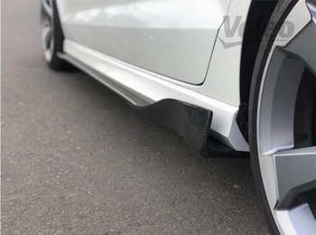 Süsinikkiust Pool Keha Seelikud Komplekt Huule-Lõhkujad Sisekujundus Kate Spoiler Audi A5, S5 RS5 B9 2017-2021 Auto Tarvikud