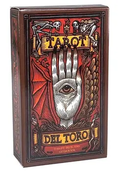 Del Toro Tarot-Kaardi Tarot Tekile Saatuse Ennustamine lauamäng, Täiskasvanute inglise Versiooni Oracle Kaardi mängukaarti Kingitus Mänguasi