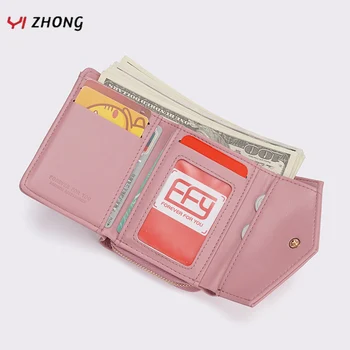 YIZHONG Armastus Kuju Lühike Standard Rahakotid Naistele Multifunktsionaalne Ümbrik Rahakotid Kaardi Omanik Luksus Disainer Taskud Bolsa