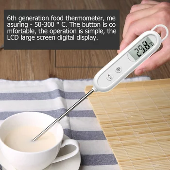 Kiirsõnumi Lugemine Digitaalne Termomeeter näiteks Ahju Liha, Bbq Vee Grill Cooking Grill Köök Temperatuuri Mõõtja Kodus Termometer