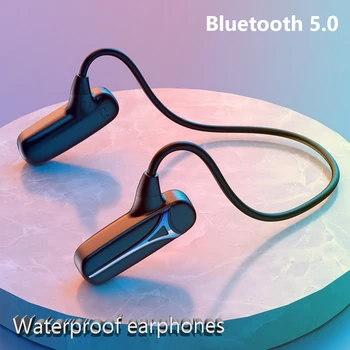 F1 Bluetooth-5.0 Luu Juhtivus Kõrvaklapid, In-Ear Sweatproof Veekindel Stereo, Bass Traadita Peakomplekt