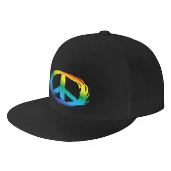 2021 Uus Suvi Naljakas Rahu Vikerkaar Pridepace Retro Hipi Armastus Kohandatud Baseball Cap Panama Müts Kopp Müts Müts Meestele